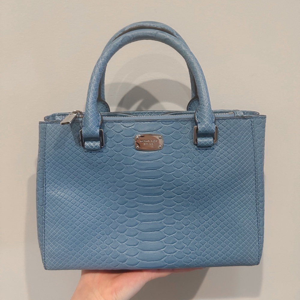 brand new Michael Kors crocodile leather purse